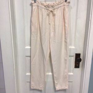 SOLD Hatch size 1 maternity linen blend pants